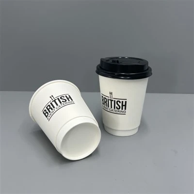 ถ้วยกาแฟกระดาษผนังคู่ 12 ออนซ์