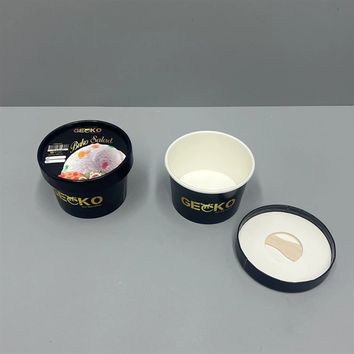 4oz Ice Cream Cups With Lids