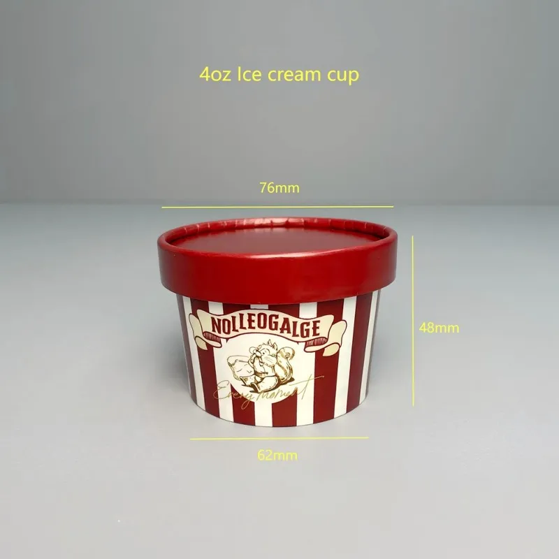 4oz ice cream cup with lid 4oz ice cream cup with lid